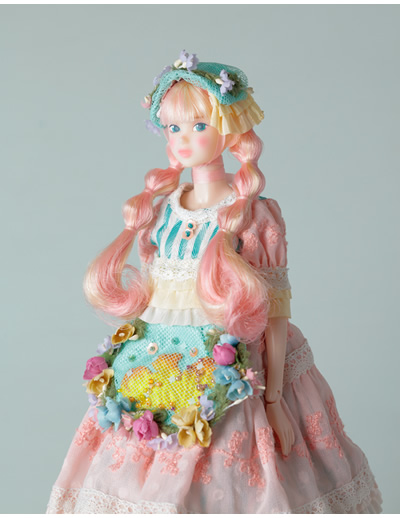 カスタムドール「桃とリスの話」/Korisu Factory | 展示・販売品