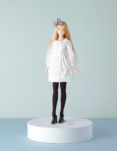 うさぎワンピース momokoサイズ/A line | Exhibits list | momoko's 