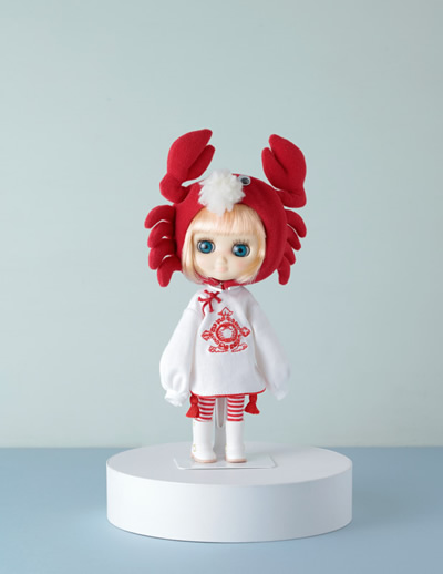 ニッキのチャイナセット/カニホル | Exhibits list | momoko's